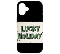 Senti la magia di una vacanza fortunata con questo costume Custodia per iPhone 16