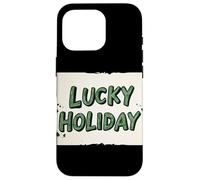 Senti la magia di una vacanza fortunata con questo costume Custodia per iPhone 16 Pro