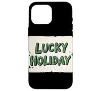 Senti la magia di una vacanza fortunata con questo costume Custodia per iPhone 16 Pro Max