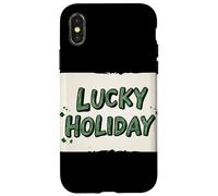 Senti la magia di una vacanza fortunata con questo costume Custodia per iPhone X/XS