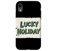Senti la magia di una vacanza fortunata con questo costume Custodia per iPhone XR