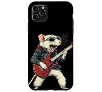 Senti la musica con questo topo bianco a dondolo Custodia per iPhone 11 Pro Max
