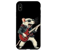 Senti la musica con questo topo bianco a dondolo Custodia per iPhone XS Max