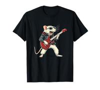 Senti la musica con questo topo bianco a dondolo Maglietta