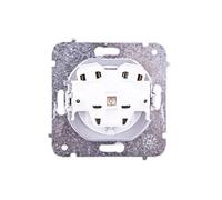 Sentia Presa singola z/u 16A con persiane bianche 1434-10 elektro-plast nasielsk 5906868430940