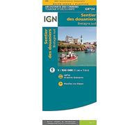 Sentier des Douaniers Bretagne Sud 1:110 000: 1:110000: 89029