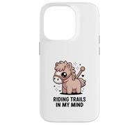 Sentieri di equitazione per pony pastello nel mio cavallo mente Custodia per iPhone 14 Pro