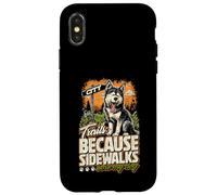 Sentieri perché i marciapiedi annoiano i miei cani, escursionista amante dei cani Custodia per iPhone X/XS
