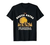 Sentieri rustici Vacanza Tampa Florida Maglietta