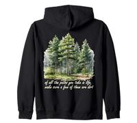 Sentiero che prendi John Muir Amante della natura Escursionista Escursionismo in Felpa con Cappuccio