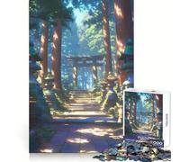 Sentiero del Santuario Illuminato dal Sole - Puzzle da 1000 Pezzi per Adolescenti - Gioco per Esercizi Mentali - Rilassamento Mentale - Design - Assemblaggio - Lista dei Desideri di Babbo Natale
