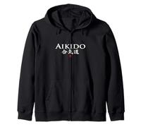 Sentiero dell'Armonia Aikido Felpa con Cappuccio