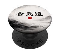 Sentiero dell'Armonia Aikido PopSockets PopGrip Adesivo