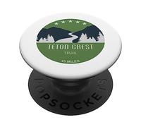 Sentiero dello stemma di Teton PopSockets PopGrip Adesivo