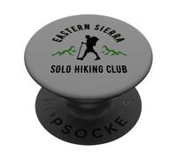 Sentiero di montagna della California dell'Eastern Sierra Solo Hiking Club PopSockets PopGrip Adesivo