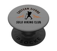 Sentiero di montagna della California dell'Eastern Sierra Solo Hiking Club PopSockets PopGrip Adesivo
