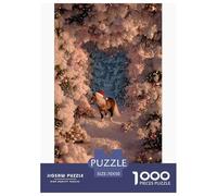 Sentiero innevato Puzzles 1000 Pezzi Gioco Di Sfida Giocattolo Adulti E Oltre 12 Anni Puzzle Creativi Divertimento Famiglia Attività Di Libero Tempo Regalo Decorazione Casa 70x50cm/1000pcs