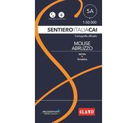 Sentiero Italia CAI 5A Molise - Abruzzo. Cartografia ufficiale