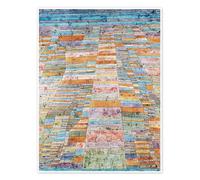 Sentiero principale e strade secondarie Poster di Paul Klee 50 x 70 cm Colorato Quadri Decorazione per pareti