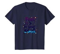 Sentilo nella Tua Anima: insegui i Tuoi Sogni Inspirational Maglietta, Bambini, Navy, 2 Anni