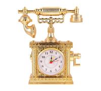 Sentimental Whirling Call Desk Telephone Model Detailed Polystyrene Handbuilt Library Study Decorative Accent Part Historic Phone Copy Interior Decoration