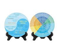 Sentimenti Terapia Della Ruota - Tabella Di Emozioni A Doppio Lato | Decorazione Per Ufficio Per La Mentale, La Tabella Di Sentimenti Emotivi Per La Casa E Il Luogo Di Lavoro, Il Poster Di Ro