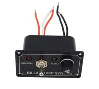 Sentina Pompa Interruttore Pannello Dc 12V Manuale / Off / Auto Fusibile per