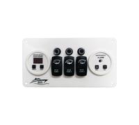 Sentina Pompa Pannello W/Digitale Contatore & Audible Allarme W/ Muto per 3 a