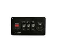 Sentina Pompa Pannello W/Digitale Contatore & Audible Allarme W/ Muto per 3 Pump