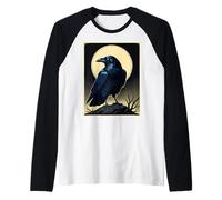 Sentinella al Chiaro di Luna Maglia con Maniche Raglan