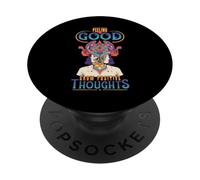 Sentirsi bene - Grafica della visione psichedelica PopSockets PopGrip Adesivo