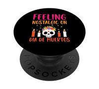 Sentirsi nostaligici su Dia De Los Muertos PopSockets PopGrip Adesivo