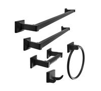 SENTO Cellar Classic Bathroom Accessories Set Heavy Duty Metal Bath H