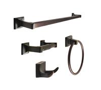 SENTO CELLAR Classic Bathroom Accessories Set Heavy Duty Metal Bath H