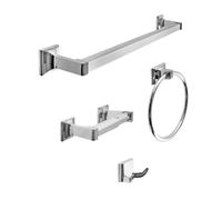 SENTO Cellar Classic Bathroom Accessories Set Heavy Duty Metal Bath H