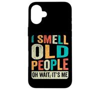 Sento l'odore degli anziani, sono io, divertente regalo di Custodia per iPhone 16 Plus