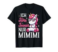 Sento sempre solo Mimimimi pianto pianto ma unicorno Maglietta