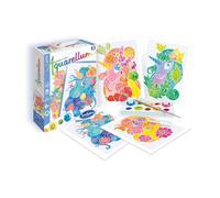 Sentosphère 3906006 - Set da pittura ad acquerello per bambini, motivo: unicorni, fai da te, set da pittura fai da te