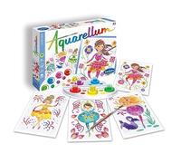 Sentosphere Aquarellum Junior colorare per Bambini, Ballerine, Kit Creativo, Fai da Te, Multicolore, Set da 10 Pezzi, 3906509