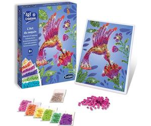 Sentosphère Art & Créations : L'art du Sequin - Colibri