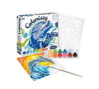 Sentosphère - COLORIZZY-Delfini, 4509, Set di 16 pezzi