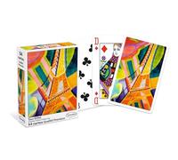 Sentosphère - Gioco di 54 carte Robert Delaunay Tour Eiffel - Formato Bridge - Carte da gioco Standard - Made in France - Carta morbida e scorrevole - 1255