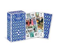 Sentosphère - Gioco di Tarocchi - Visuale dei beni rivisitati - 78 carte da gioco Standard - 22 punti di forza (scusa) - Made in France - Carta morbida e scorrevole - 1210