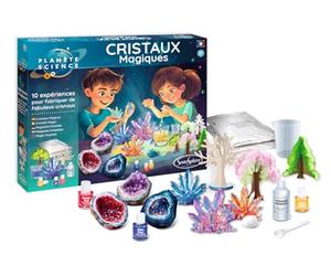 Sentosphère - Pianeta Scienza - Cristalli Magici - Imparare Come si formano I Cristalli e scoprire la Magia - per Bambini a partire dagli 8 Anni - Made in France - 28900
