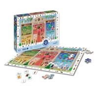 Sentosphère- Puzzle 100 Pezzi-Cerca e Trova-Il Museo del Mondo, Colore Multicolore, 7507