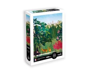 SentoSphère - Puzzle 1000 pezzi Adulti - La Cascade - Le Douanier Rousseau
