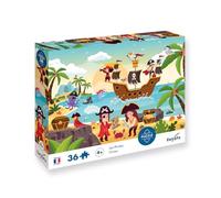 Sentosphere Puzzle 36 pezzi pirati Calypto, 1