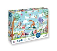 Sentosphère- Puzzle, Colore Multicolore, 7607