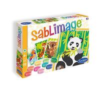 Sentosphère- Sablimage Animali in Pericolo, Colore Arancione, Taglia Unica, 8805