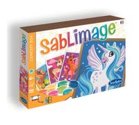 Sentosphère- Sablimage Unicorni, dai 4 anni in su, Colore Arancione, Taglia Unica, 8812